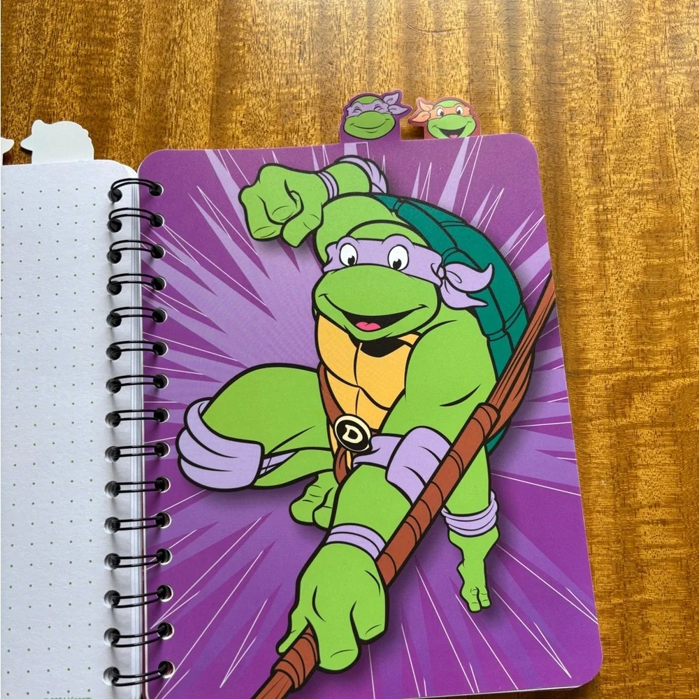 Teenage Mutant Ninja Turtles Spiral Notebook